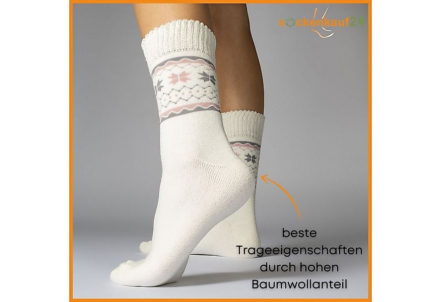 sockenkauf24 Thermosocken 6 oder 12 Paar Damen Wintersocken Damensocken mit günstig online kaufen