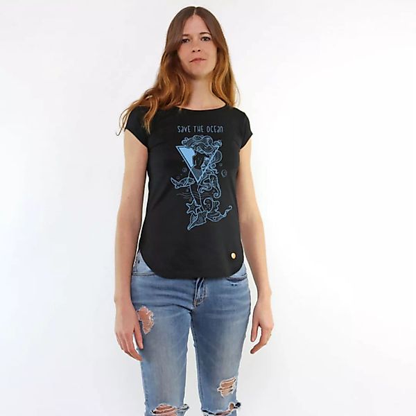 Shirt Asheville Save The Ocean Aus Biobaumwolle günstig online kaufen