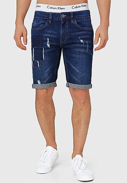 Indicode Jeansshorts Roberts aus elastischer Baumwoll-Qualität günstig online kaufen