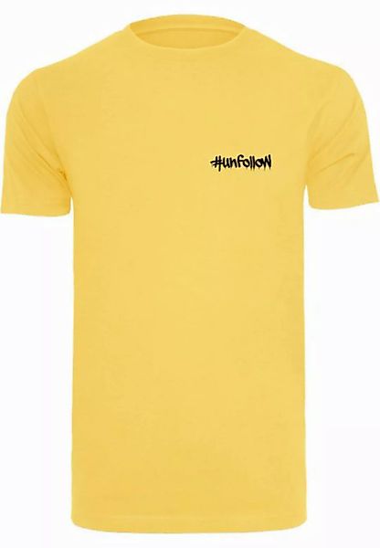 Merchcode T-Shirt Merchcode Herren Unfollow X T-Shirt (1-tlg) günstig online kaufen