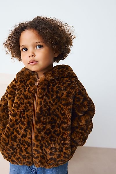 Next Fellimitatjacke Jacke aus Kunstfell mit günstig online kaufen