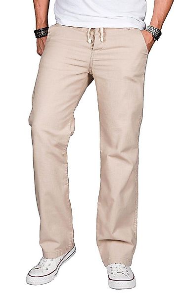 Alessandro Salvarini Straight-Jeans A. Salvarini Herren Leinenhose leichte günstig online kaufen