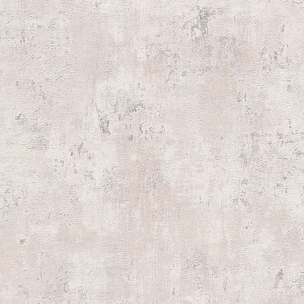 PROFHOME 396706-GU Spachtel Putz Tapete Struktur Weiß Grau Silber 0,53 m x günstig online kaufen