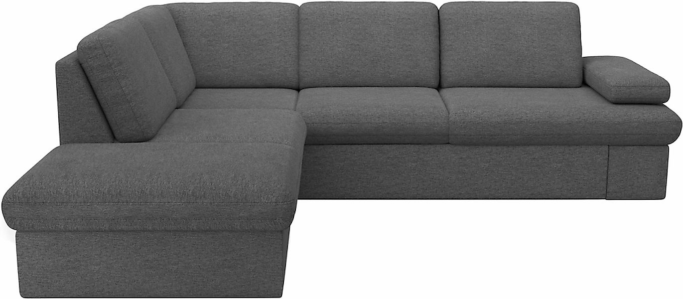 sit&more Ecksofa "Moreno L-Form, B: 238 cm" mit Armteilverstellung, optiona günstig online kaufen