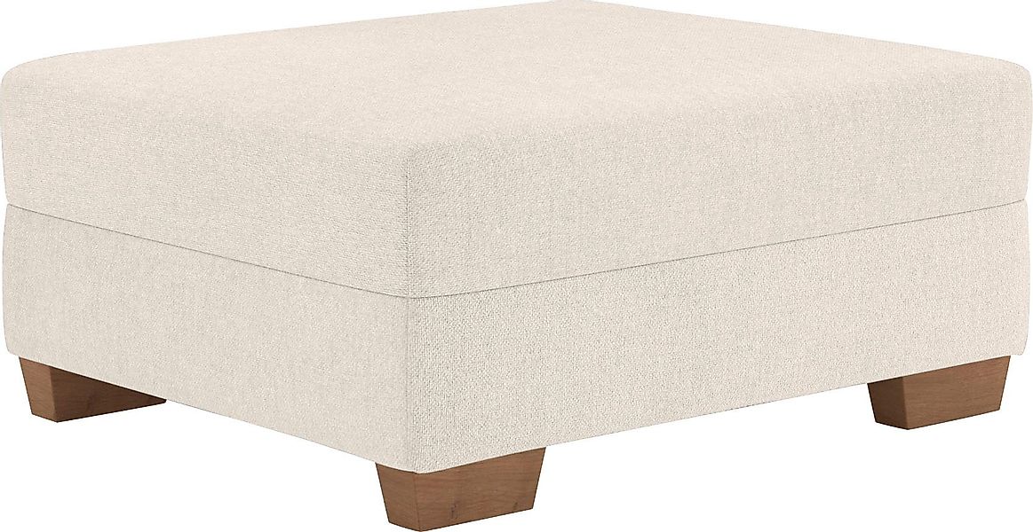 Mr. Couch Hocker "Hilla" Mit Federkern, wahlweise mit DuraSpring-Taschenfed günstig online kaufen