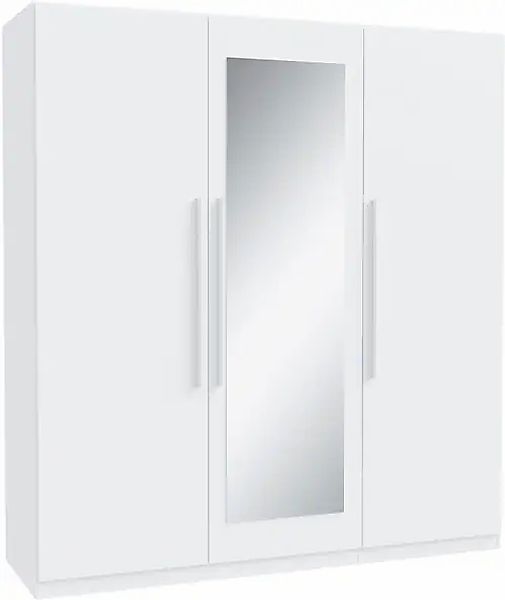 FORTE Drehtürenschrank, B/H/T 180,6/212,9/59 cm, Stauraum, Spiegeltüre günstig online kaufen