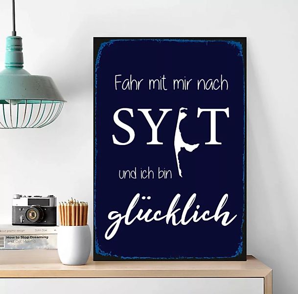 queence Metallbild "Sylter Glück", (1 St.) günstig online kaufen