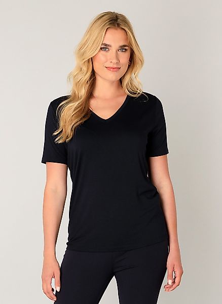 Base Level T-Shirt Yanic mit V-Ausschnitt günstig online kaufen