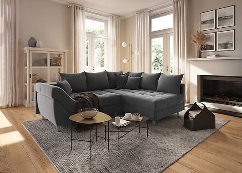 COLLECTION AB Ecksofa »Innsbruck L-Form« inklusive Federkern, Recamiere lin günstig online kaufen