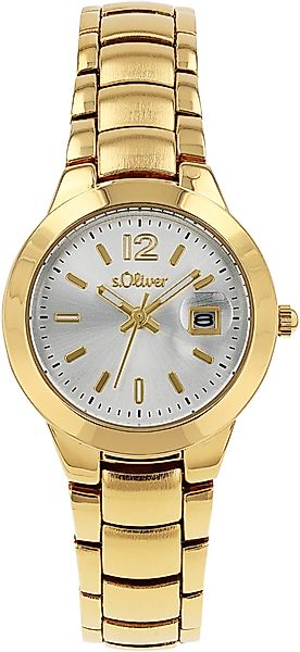 s.Oliver Quarzuhr 2038590, Armbanduhr, Damenuhr, Datum günstig online kaufen