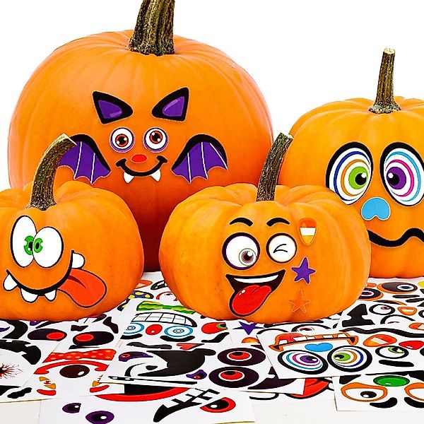 LuxusKollektion Dekohänger Halloween Kürbis Aufkleber Selbstklebend günstig online kaufen