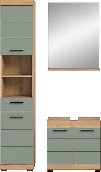 welltime Badmöbel-Set "Siena, 3 teilig, bestehend aus:" Set, TOPSELLER, 3 S günstig online kaufen