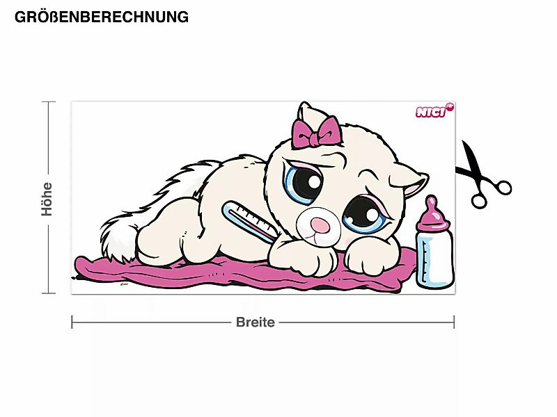 Wandtattoo NICI - Baby cat - Krankes Kätzchen günstig online kaufen