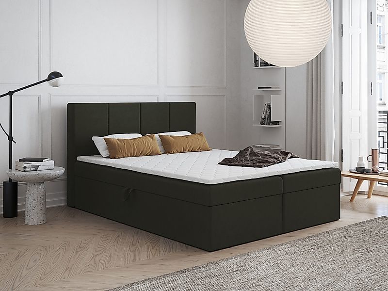 Godre Boxspringbett mit Bettkasten FARO 120x200 günstig online kaufen