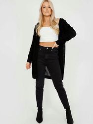 Worldclassca Longstrickjacke Worldclassca Strickjacke Cardigan Kapuze günstig online kaufen