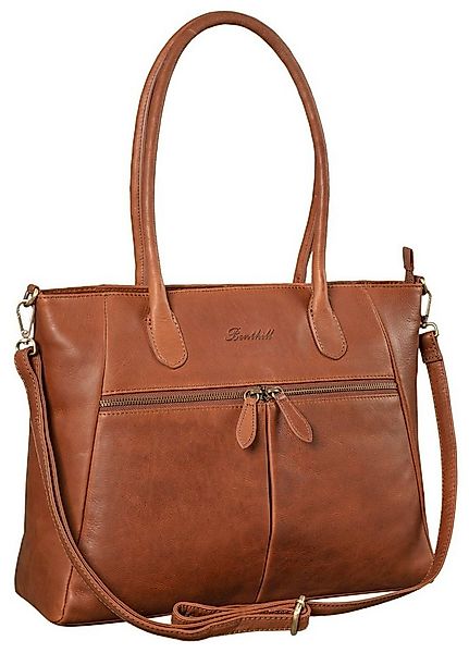 Benthill Handtasche Damen Echt Leder Damentasche Shopper Umhängetasche Schu günstig online kaufen