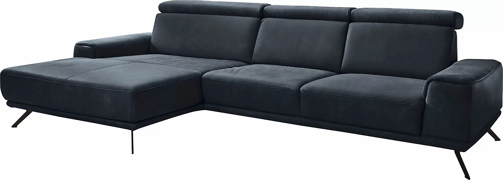Die PlanBar Ecksofa "PN-EM22041 L-Form", wahlweise motorisches Canape oder günstig online kaufen