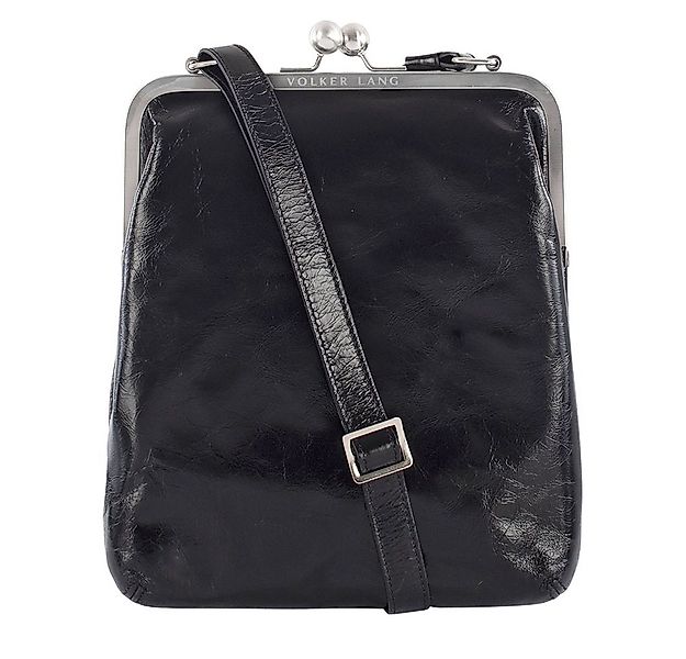 VOLKER LANG Schultertasche LOLA  Elegante Damen Bügeltasche aus italienisch günstig online kaufen