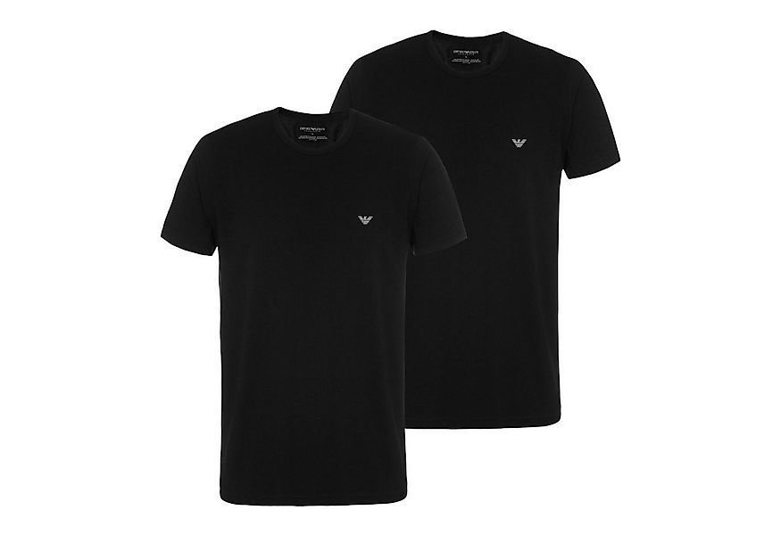 Emporio Armani Unterziehshirt 2er Pack T-Shirts C-Neck Stretch Cotton (2-St günstig online kaufen