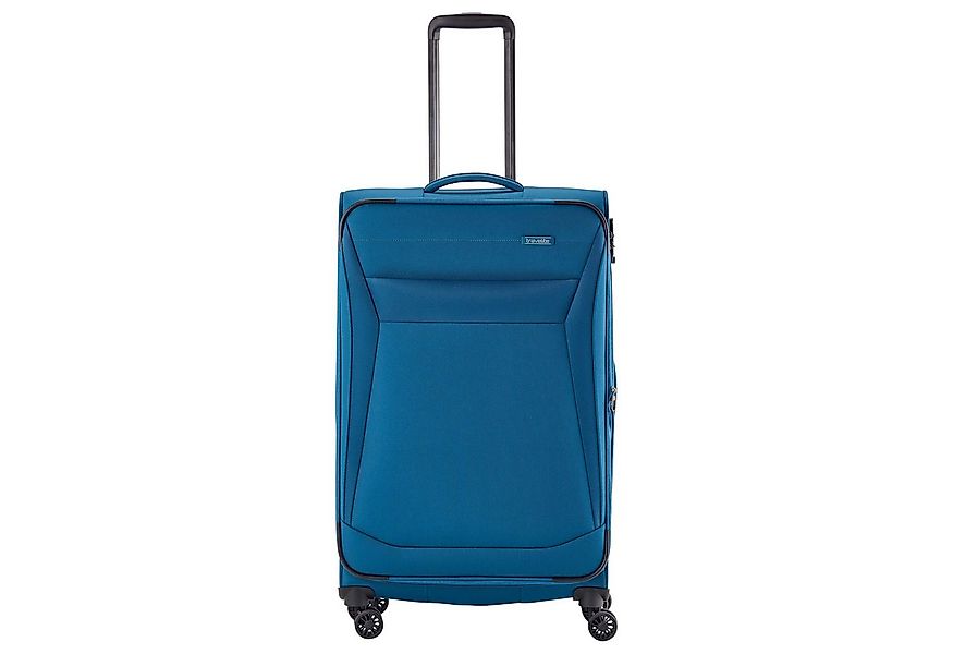 travelite Koffer Chios - 4-Rollen-Trolley L 78 cm erw. (petrol), 4 Rollen R günstig online kaufen