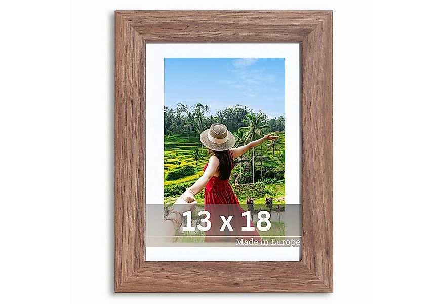 Victor (Zenith) Bilderrahmen Richter, Bilderrahmen Braun 13x18 cm mit 10x15 günstig online kaufen