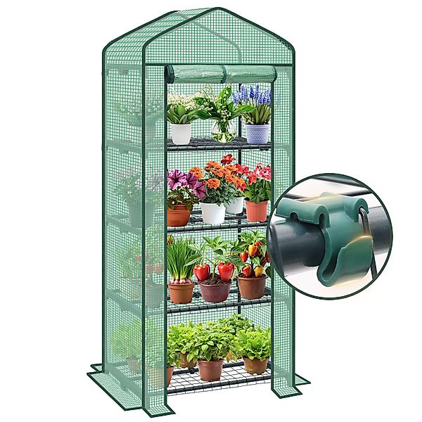 Sekey Foliengewächshaus Gewächshaus Klein Tomatenhaus Treibhaus günstig online kaufen