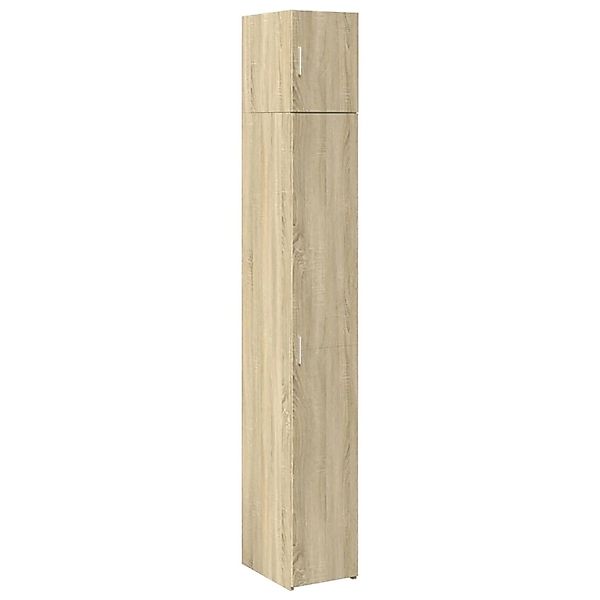 vidaXL Hochschrank Schmal Sonoma-Eiche 30x42,5x225 cm Holzwerkstoff 3281261 günstig online kaufen