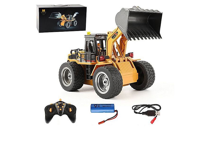 Esun RC-Auto Radlader Ferngesteuert Bagger,2,4GHz RC Bagger Baustellen-Fahr günstig online kaufen