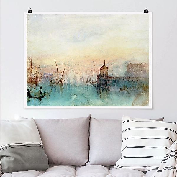 Poster - Querformat William Turner - Venedig mit Mond günstig online kaufen