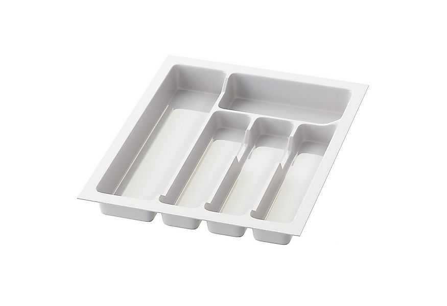 sossai® Besteckeinsatz Besteckkasten für Schubladen 30-90cm in Weiß, 33x43c günstig online kaufen