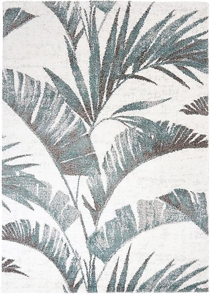 Teppich mit Palmenblättern günstig online kaufen