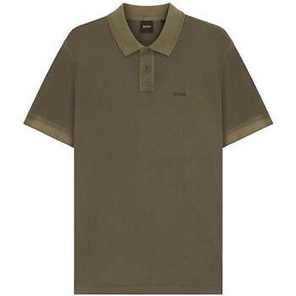 BOSS  Poloshirt Prime Cotton Pique Polo Shirt Open Green günstig online kaufen