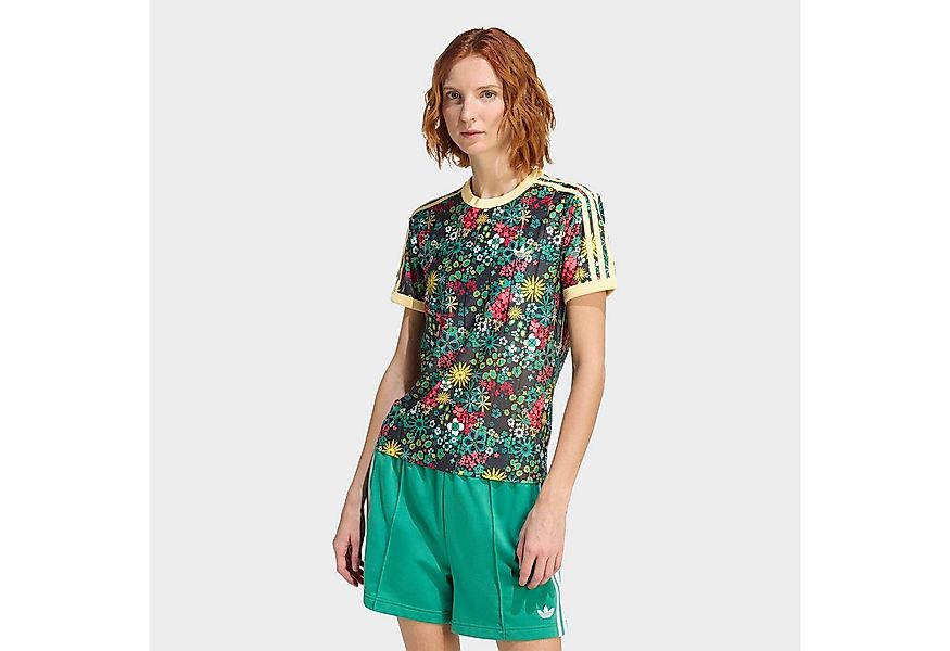 adidas Originals T-Shirt ADIDAS ORIGINALS X LIBERTY LONDON 3-STREIFEN günstig online kaufen