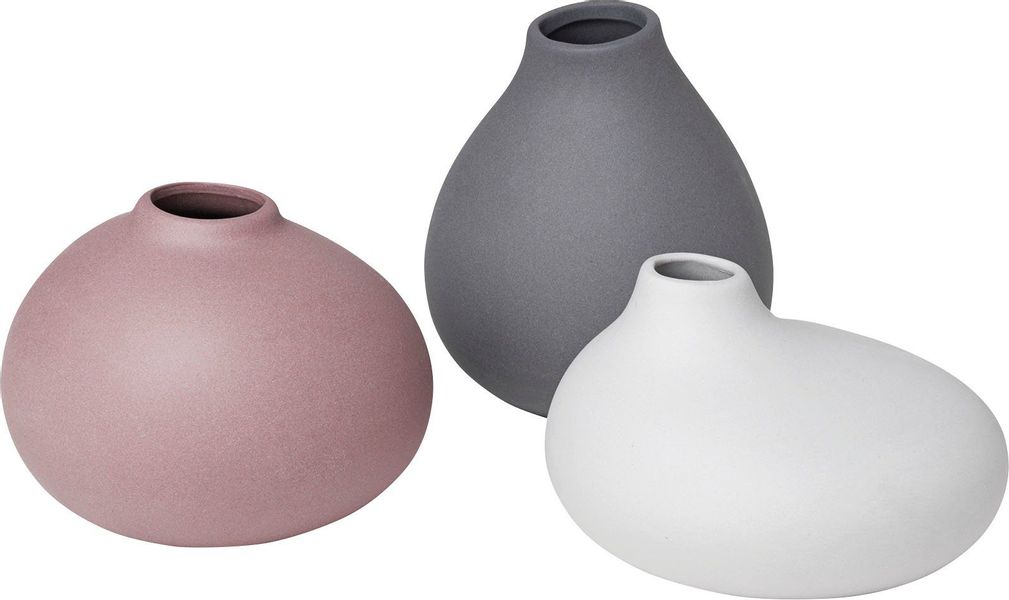 BLOMUS Dekovase "NONA, aus Porzellan, unglasiert" Vase in 3 unterschiedlich günstig online kaufen