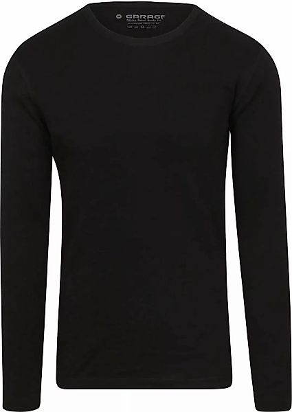 Garage Basic T-shirt Longsleeve Schwarz - Größe XXL günstig online kaufen