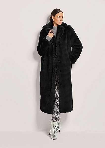 MADELEINE Kurzmantel Langer Faux-Fur-Mantel für Damen Kuscheliger Mantel mi günstig online kaufen