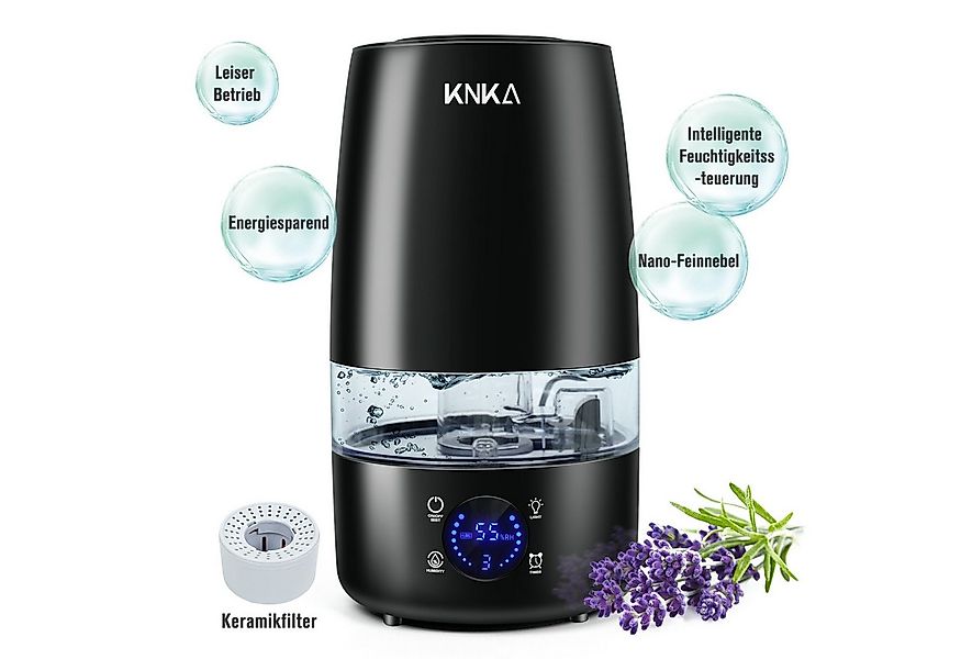 KNKA PRO Luftbefeuchter Top Fill Luftbefeuchter, Aroma Diffuser Raumbefeuch günstig online kaufen
