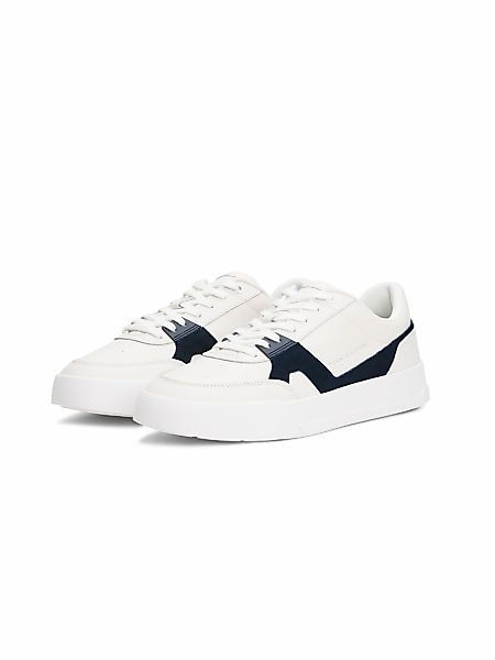 Tommy Hilfiger TH COURT CRAFT LTH Sneaker, Freizeitschuh, Halbschuh, Schnür günstig online kaufen