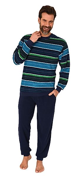 Normann Pyjama Normann Herren Frottee Schlafanzug günstig online kaufen