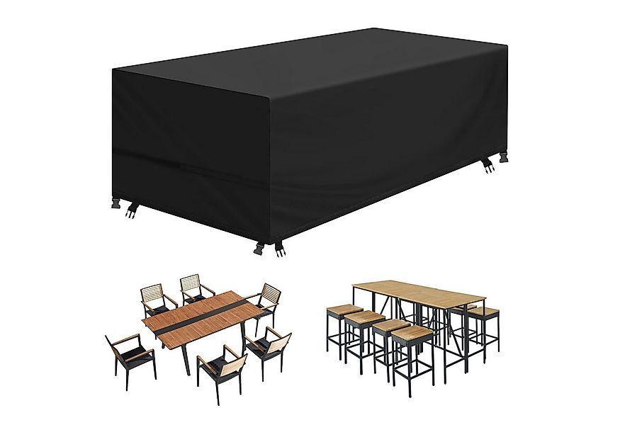 BTTO Gartenmöbel-Schutzhülle 600D Oxford-Stoff Sitzgruppen-Schutzhüllen Abd günstig online kaufen