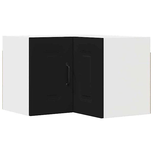 vidaXL Küchenwandschrank mit Tür Schwarz 57 x 57 x 40 cm Holzwerkstoff 8846 günstig online kaufen
