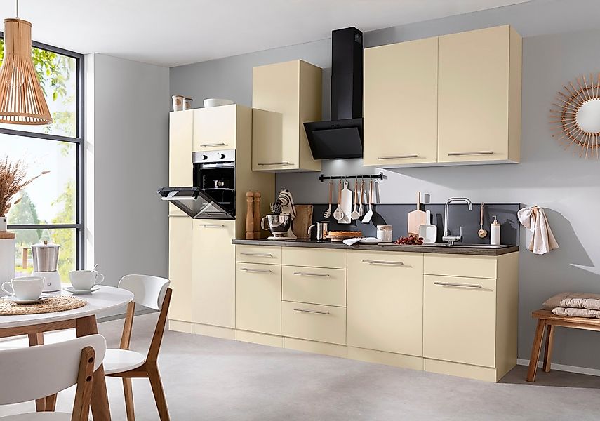 wiho Küchen Küchenzeile »Unna« mit E-Geräten, Breite 310 cm günstig online kaufen