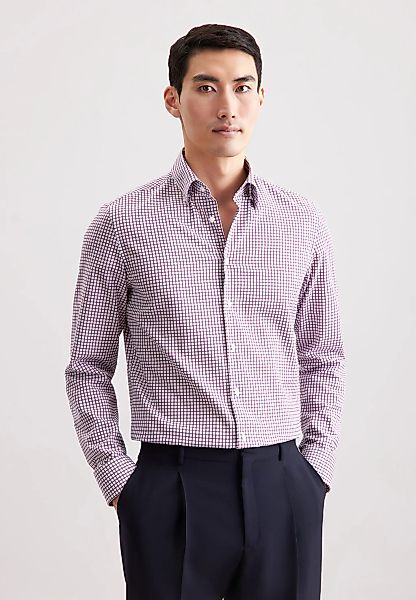 seidensticker Businesshemd "Schwarze Rose" Slim 1/1 Covered-Button-Down-Kra günstig online kaufen
