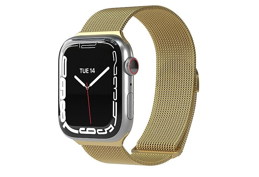 EAZY CASE Uhrenarmband Metall Band für iWatch 11 10 9 8 7 6 5 4 3 2 1 SE Ul günstig online kaufen