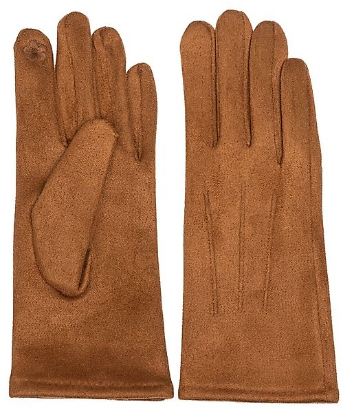 Caspar Strickhandschuhe GLV014 klassisch elegante uni günstig online kaufen