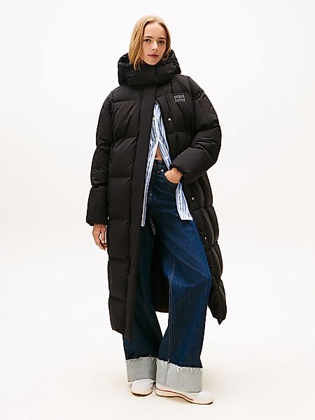 Tommy Jeans Steppmantel "TJW ALASKA GRID DWN MXI COAT EXT" günstig online kaufen