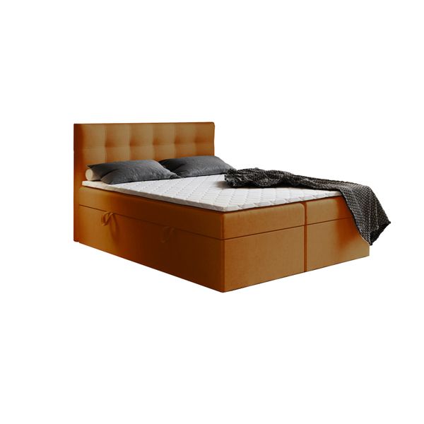 Godre Boxspringbett mit Bettkasten Ewora 140x200 günstig online kaufen