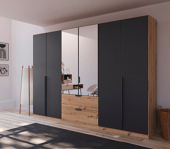 rauch Drehtürenschrank "Kleiderschrank Schrank Garderobe Ankleide DARK&WOOD günstig online kaufen