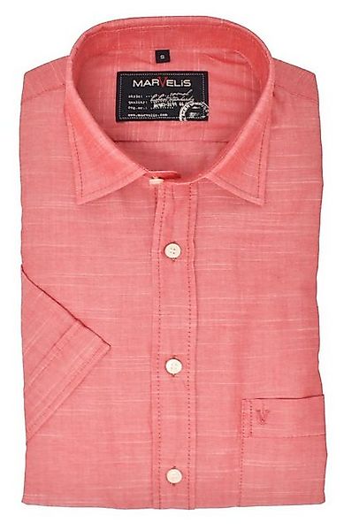 MARVELIS Kurzarmhemd CASUAL FIT - Businesshemd normale Schnittführung günstig online kaufen