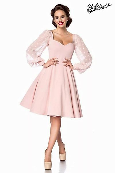 BELSIRA Trachtenkleid Belsira - Retrokleid mit langen Ärmeln - (4XL,L,M,S,2 günstig online kaufen